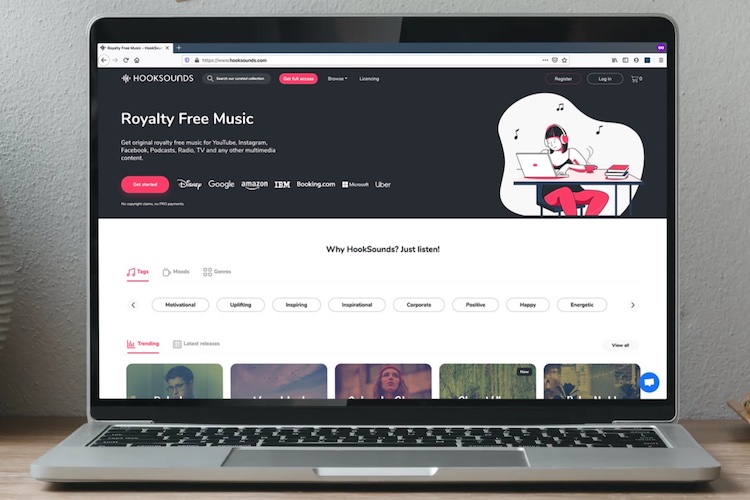 HookSounds: Royalty Free Music for the Masses | Beebom
