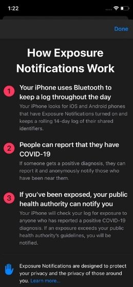 How Exposure Notification Work