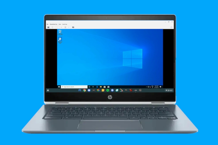 how to download windows 10 on hp chromebook