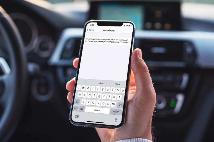 auto reply iphone do not disturb