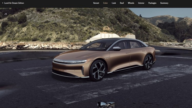 Lucid's New Tool Lets Customers Customize Everything About Their Cars