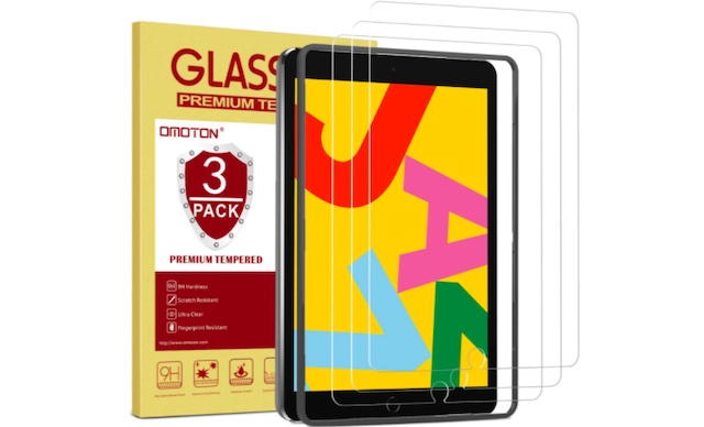 OMOTON [3 Pack] Screen Protector for iPad 8th