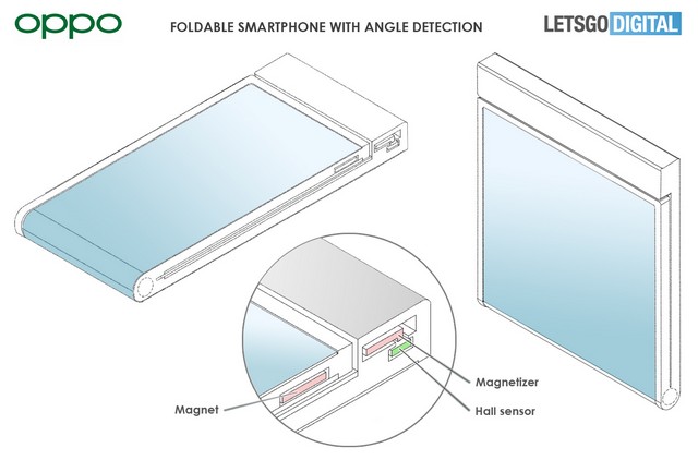 Patent Shows Oppo s Moto Razr Like Foldable Smartphone - 86