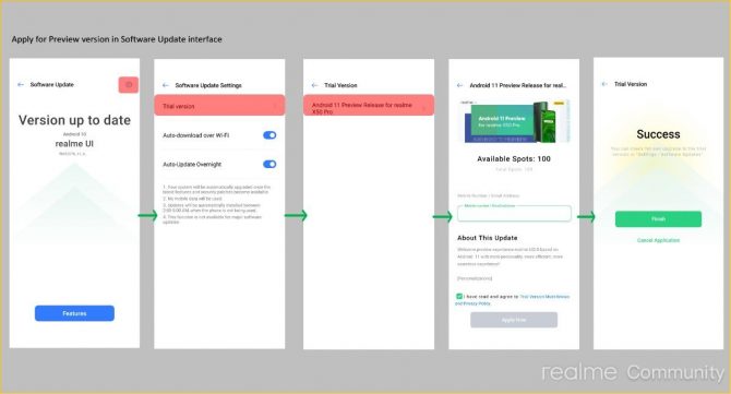 how to apply to test Realme UI 2.0 ahead of launch