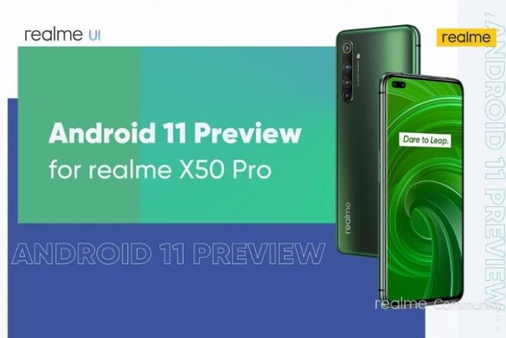Realme X50 Pro - realme ui 2 - android 11 update