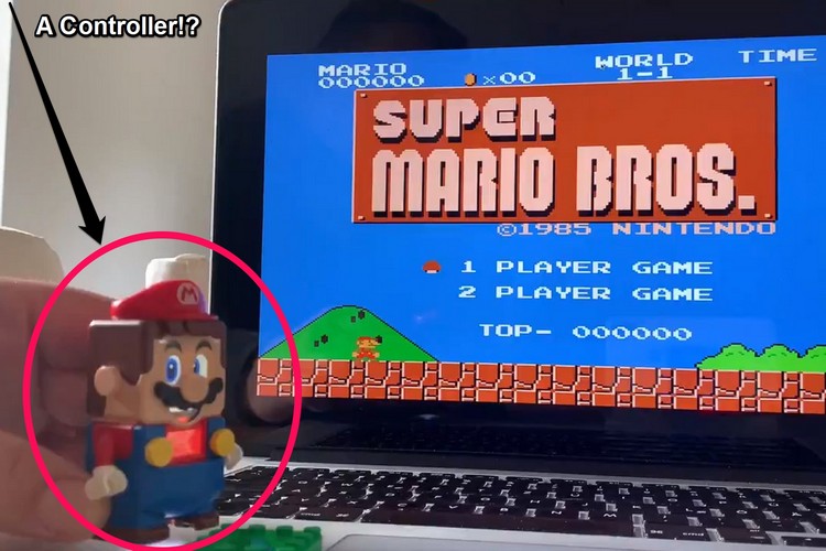 A ”hardware Hacker” Built A Mario Bros Controller Using A