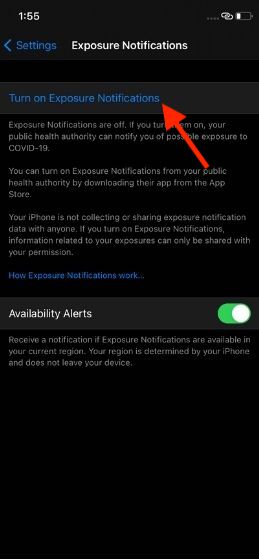 Activer Les Notifications D'Exposition Dans Ios 14