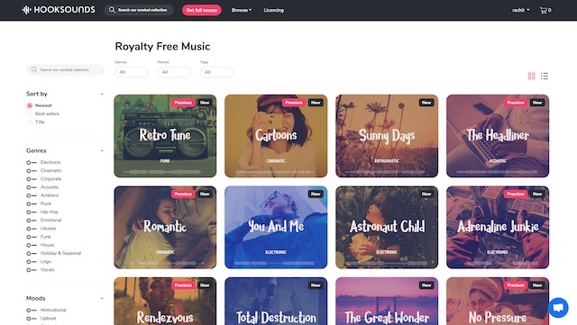 HookSounds  Royalty Free Music for the Masses - 96