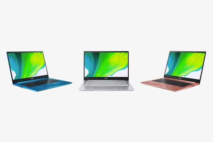 acer swift 5 3 11th gen intel processors launched