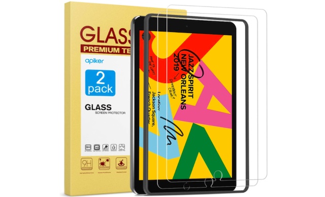 apiker Tempered Glass Screen Protector Compatible with Apple Pencil