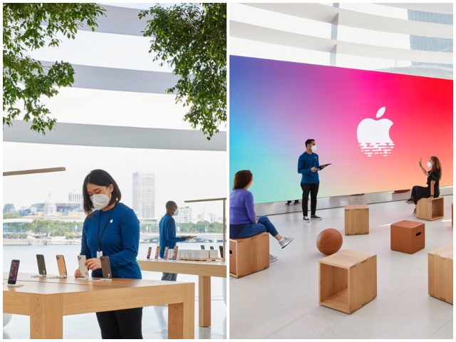 Apple s New Singapore Store Has an Underwater  Boardroom  - 3