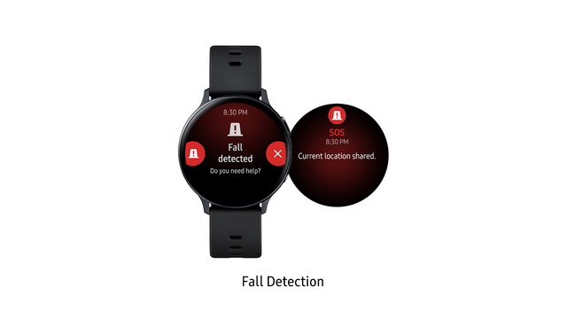 galaxy watch active 2 fall detection