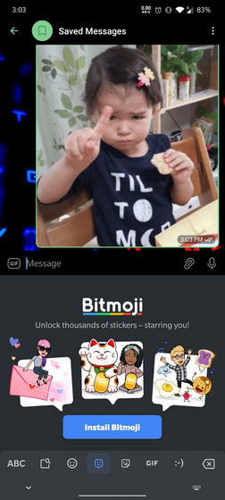 Gboard Beta Adds Dedicated Bitmoji Tab on Android - 64