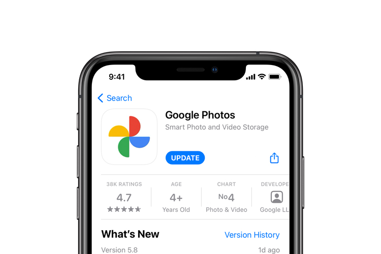 google photos ios video editor update