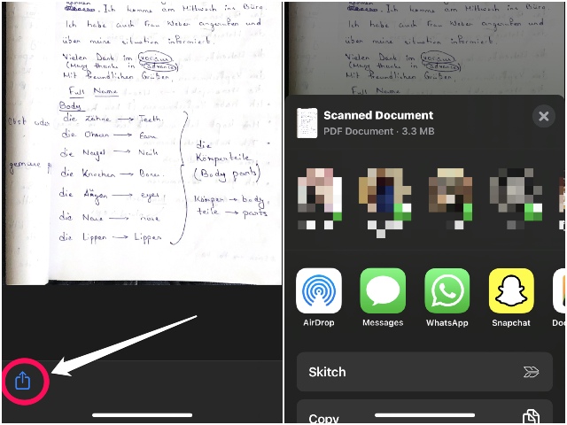 How to Scan Documents on iPhone or iPad Natively - 12