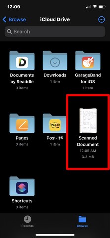 How to Scan Documents on iPhone or iPad Natively - 30