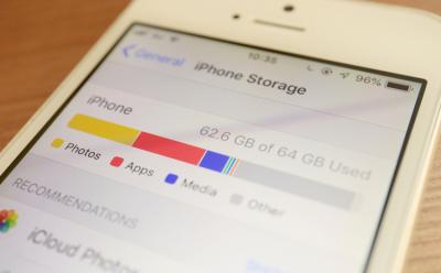 iPhone storage Other files feat.