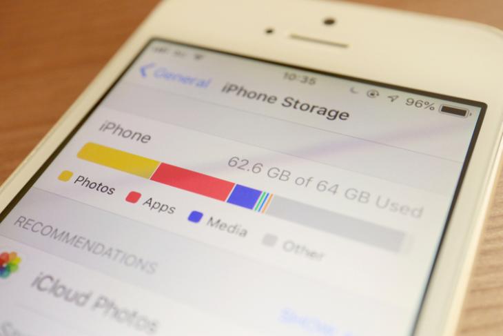 iPhone storage Other files feat.