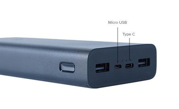 mi power bank 3i ports