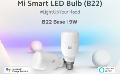 mi smart LED bulb B22 launched india