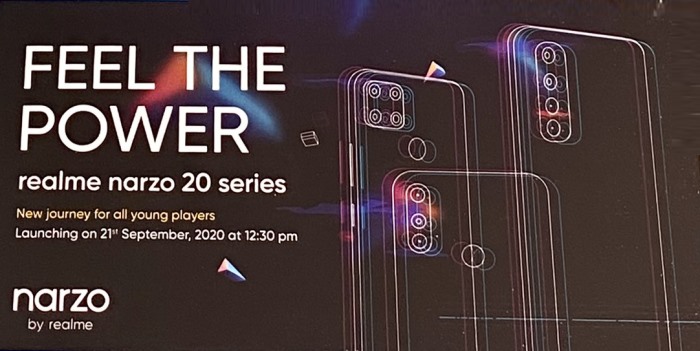 Realme Confirms Narzo 20 Series Launching in India on 21st September - 49