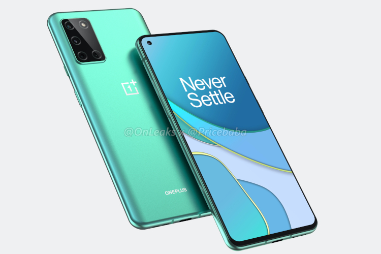 oneplus 8t leaked render