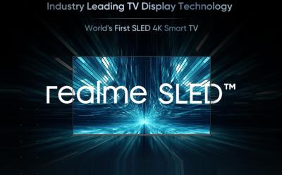 realme 4K SLED TV launching soon