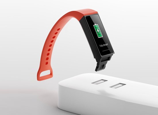 redmi smart band charging