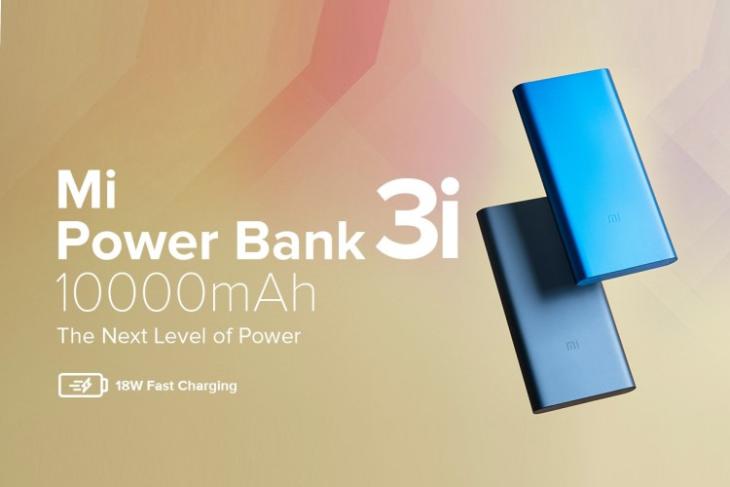 xiaomi launches mi power bank 3i india