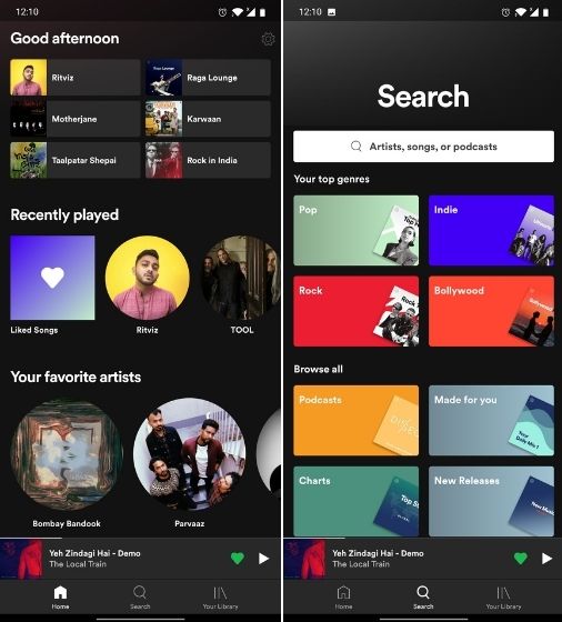 1. Spotify Best Music Streaming Service in India
