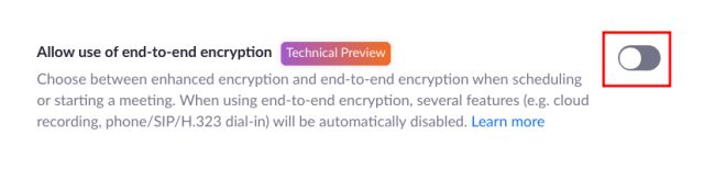 Enable End-to-End Encryption on Zoom (For Individuals)