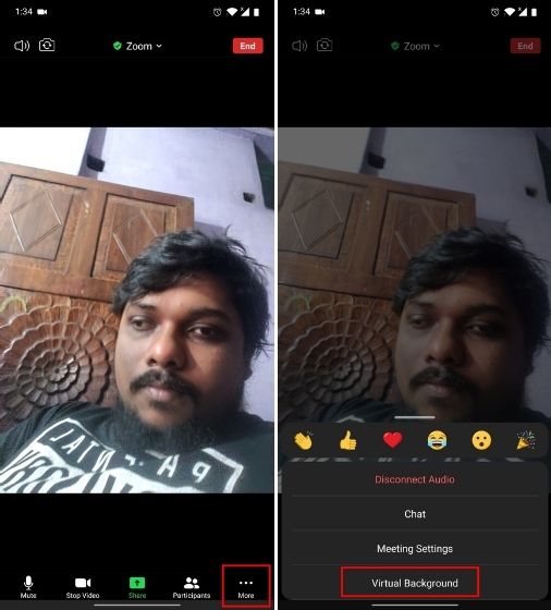 How to Add Zoom Virtual Backgrounds on Android - 89