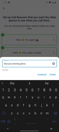 Use the Call Reason Feature on Truecaller