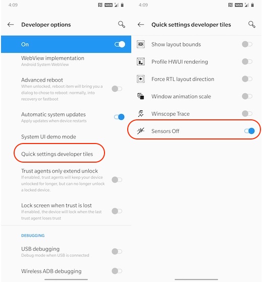 3. Turn Off Tracking Sensors on Android Smartphone