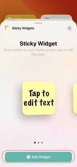 How to Add Sticky Notes to Your iPhone Home Screen - 22