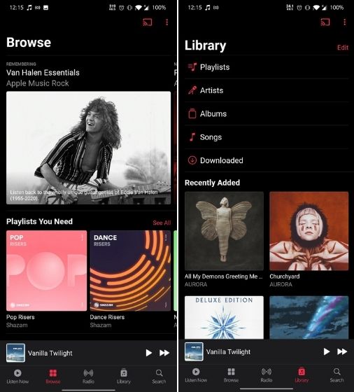 3. Apple Music Best Music Streaming Service in India