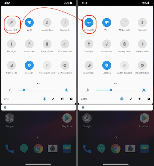 4. Turn Off Tracking Sensors on Android Smartphone