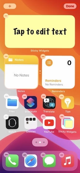 How to Add Sticky Notes to Your iPhone Home Screen - 72