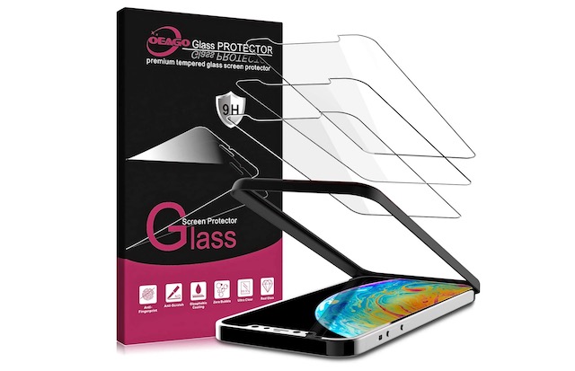 5. OEAGO Glasas Screen Protector for Apple iPhone 12 Mini(