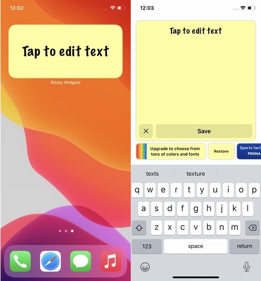 How to Add Sticky Notes to Your iPhone Home Screen | Beebom