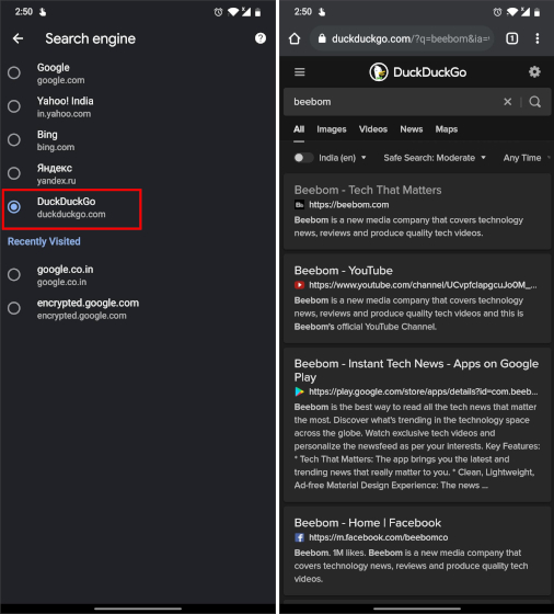 How to Disable AMP Links on Android Devices in 2020 Beebom