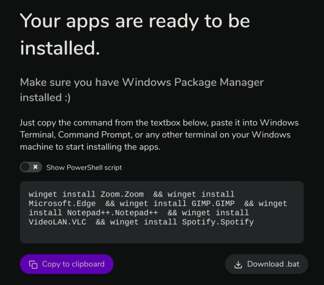 Bulk Install Windows 10 Apps With Winstall