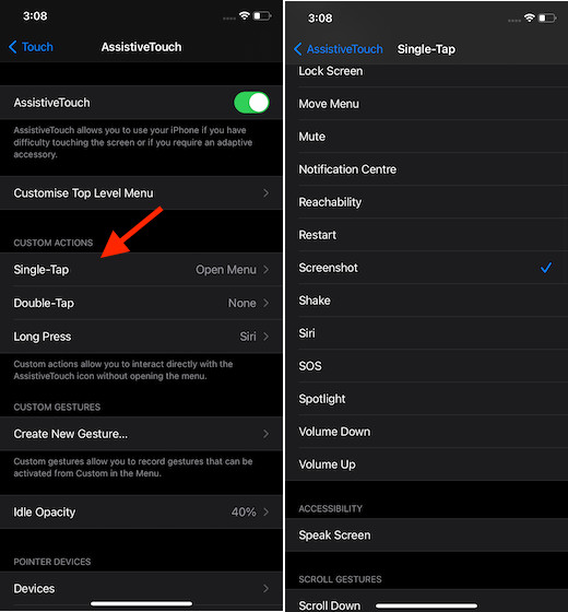 How To Take Screenshots Without Using Any Buttons On Iphone Yorketech