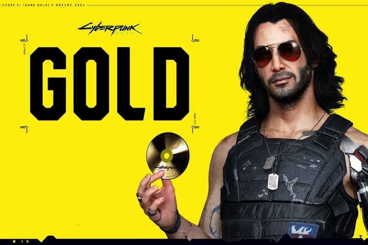 Cyberpunk 2077 goes gold feat.