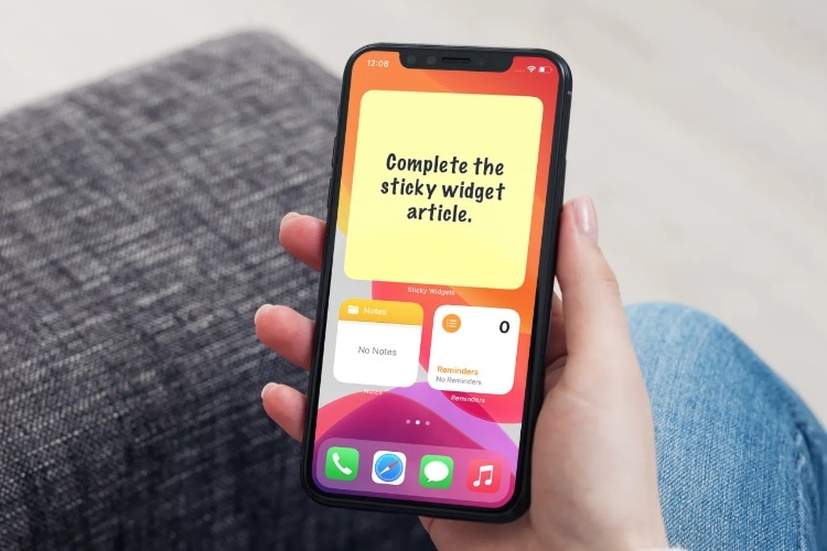 How To Add Sticky Notes To Your IPhone Home Screen | Beebom