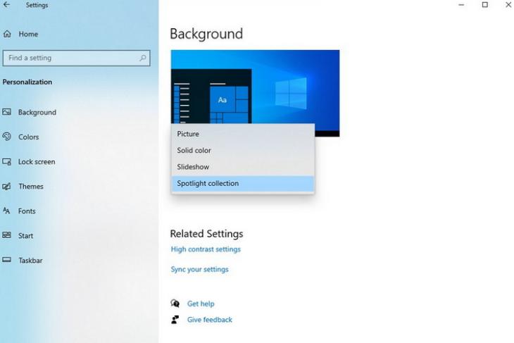 Microsoft to Add Desktop Spotlight on Windows 10 ft