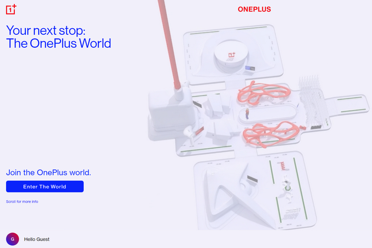 OnePlus World VR Experience Showcases OnePlus Products and VR Games