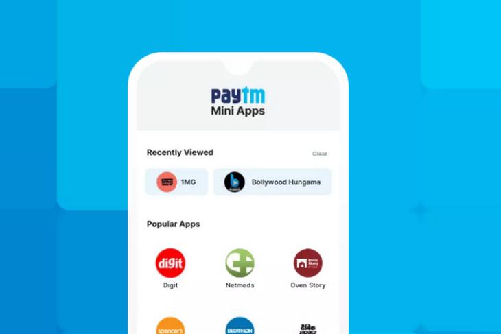 Paytm Launches Its Own Mini App Store