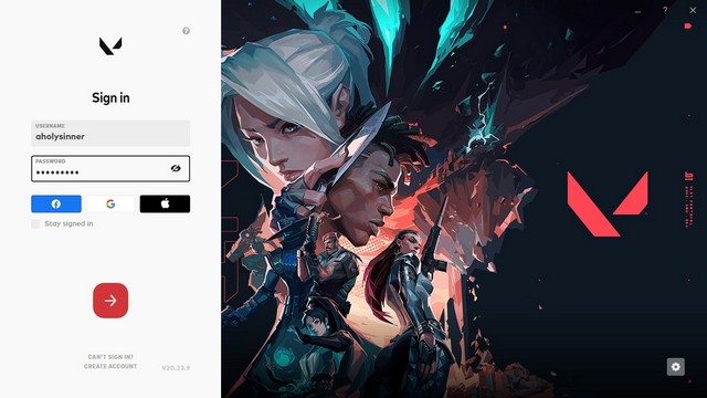 Valorant Gains New Social Sign in Options - 65