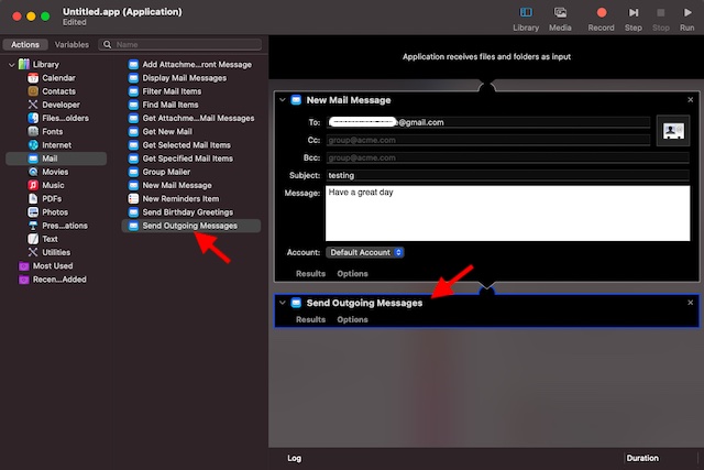 How to Schedule Emails in Apple Mail with Automator on Mac - 71